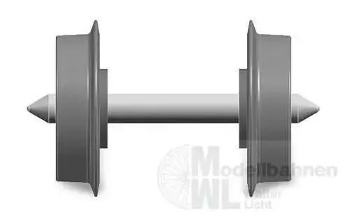 Liliput 510050 - Wechselstromradsatz 24,6 mm 50 Stück H0/WS