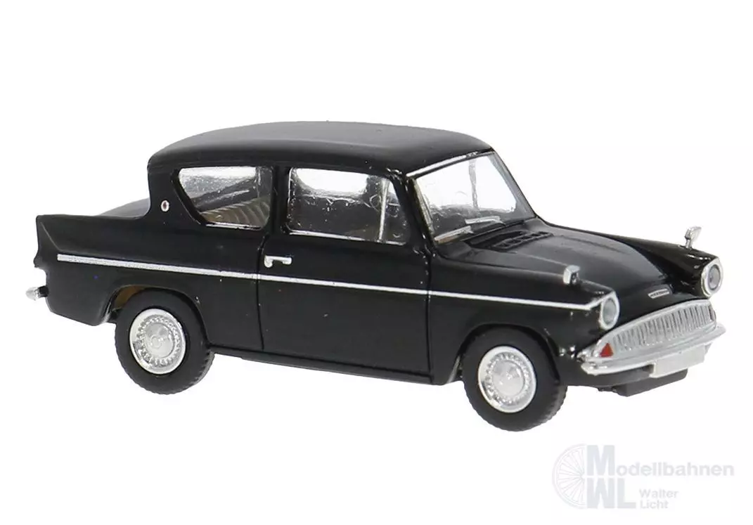 Brekina 19331 - Ford Anglia in schwarz H0 1:87