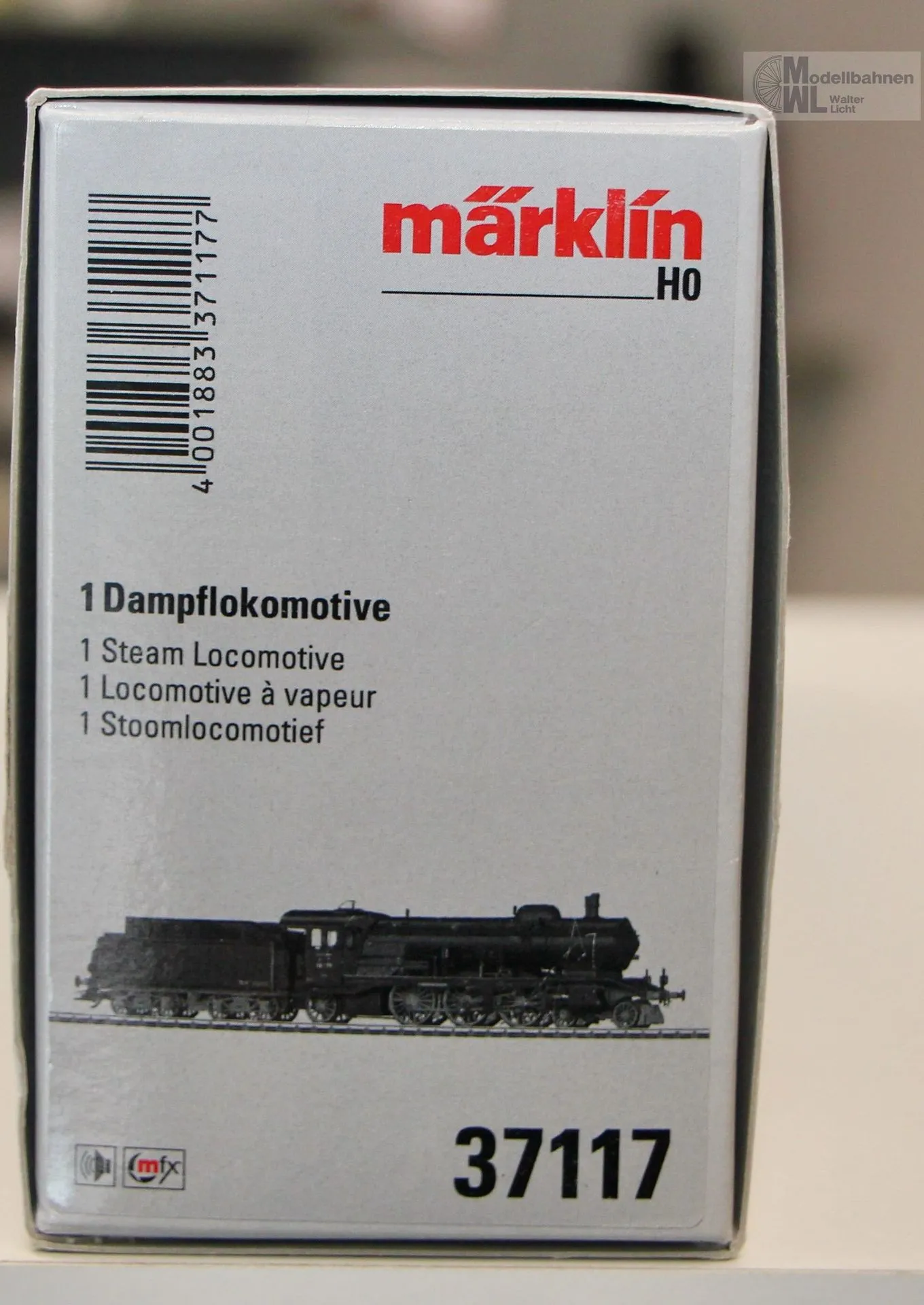 Märklin 37117 - MÄRKLIN - Dampflok BR 18.1 DRG Ep.II H0/WS Sound mfx