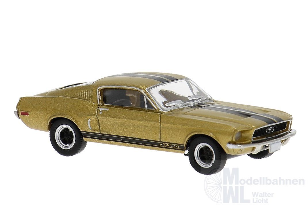 Brekina 19615 - Ford Mustang GT 350 in gold H0 1:87 Brekina 19615 - Ford Mustang GT 350 in gold H0 1:87