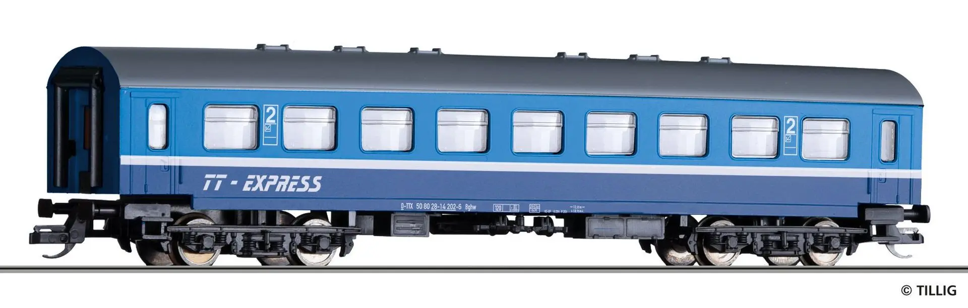 Tillig 13191 - START-Personenwagen TT-Express 2.Kl. TT 1:120