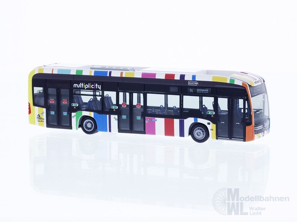 Rietze 75600 - Mercedes-Benz eCitaro Ville de Luxembourg - Multiplicity (LU) H0 1:87