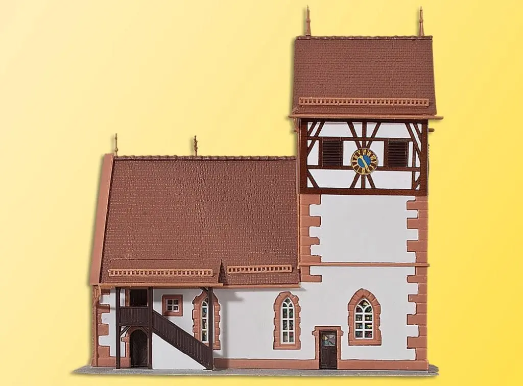 Kibri 37027 - Kirche Schanbach N 1:160