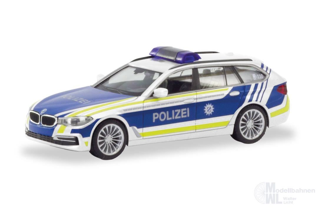 Herpa 098878 - BMW 5er touring (G31) Polizei H0 1:87