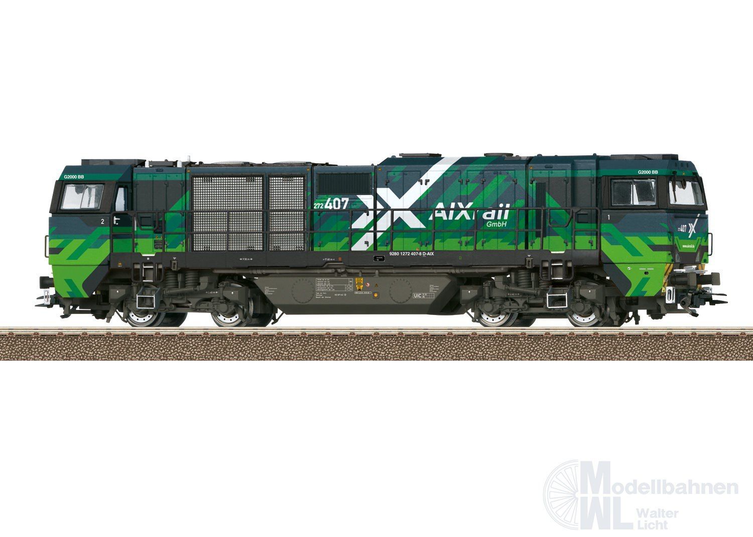 Trix 22923 - Diesellok G2000 BR 272 AIXrail Ep.VI H0/GL Sound Trix 22923 - Diesellok G2000 BR 272 AIXrail Ep.VI H0/GL Sound