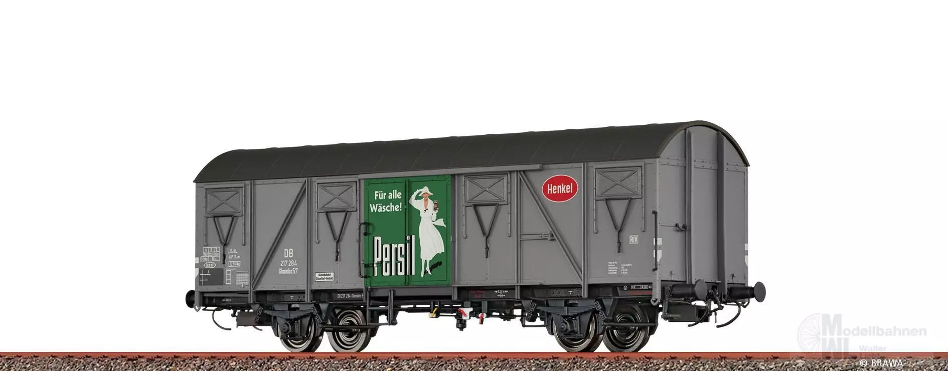 Brawa 51354 - Güterwagen ged. DB Ep.III Persil H0/GL