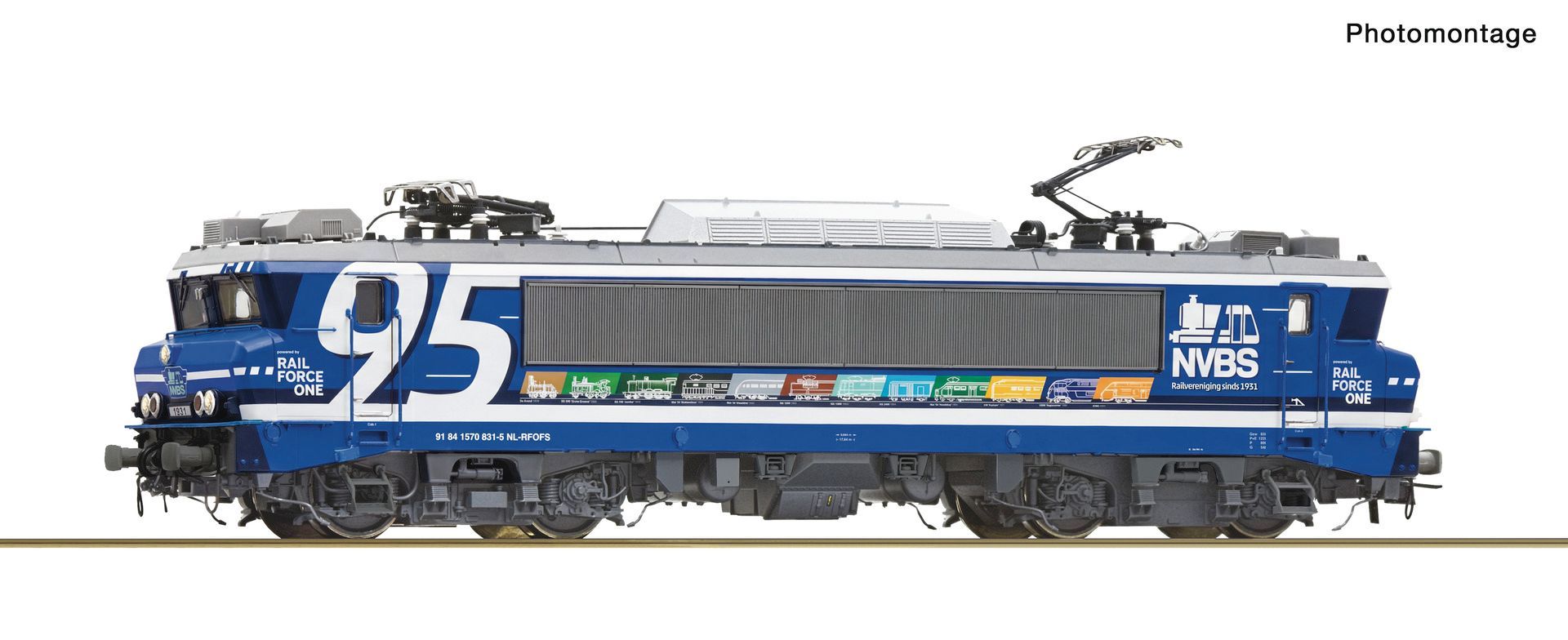 Roco 7520252 - E-Lok Serie 1600 NVBS H0/WS SOUND