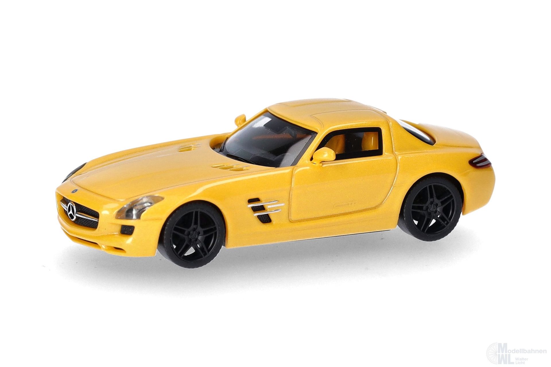 Herpa 430784-003 - Mercedes-Benz SLS AMG solar beam H0 1:87