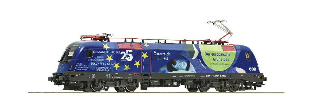Roco 60502 - E-Lok BR 1116 276-7 ÖBB Ep.VI 25 Jahre Österreich in der EU H0/GL