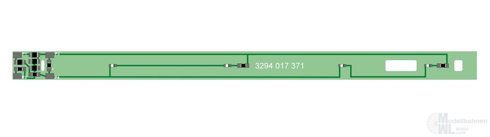 Bemo 6542600 - Wagenbeleuchtung für 3693/3694 für GL und WS Wagen H0