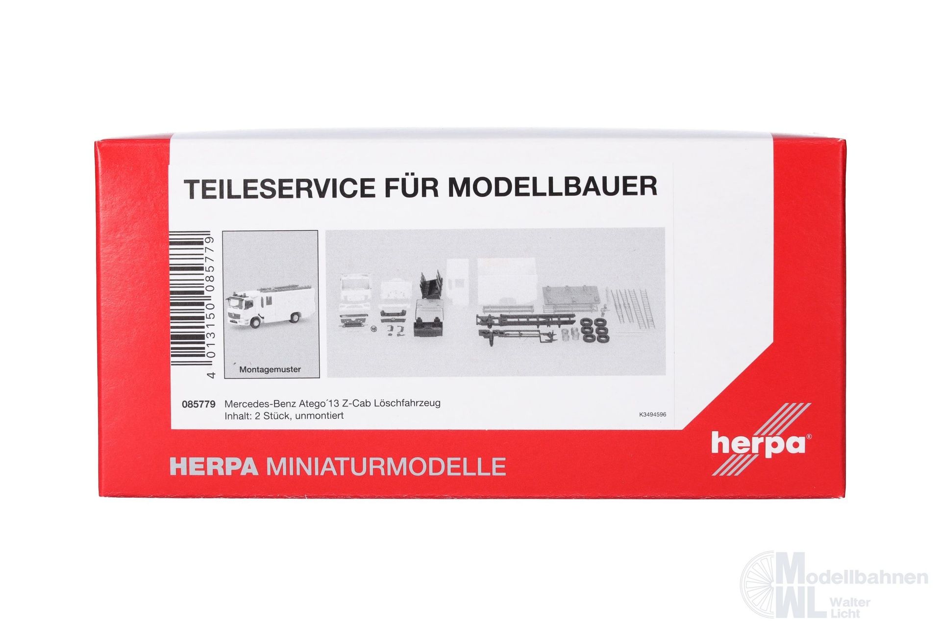 Herpa 085779 - Teielservice Mercedes-Benz Atego 2013 Z-Cab Löschfahrzeug H0 1:87 Herpa 085779 - Teielservice Mercedes-Benz Atego 2013 Z-Cab Löschfahrzeug H0 1:87