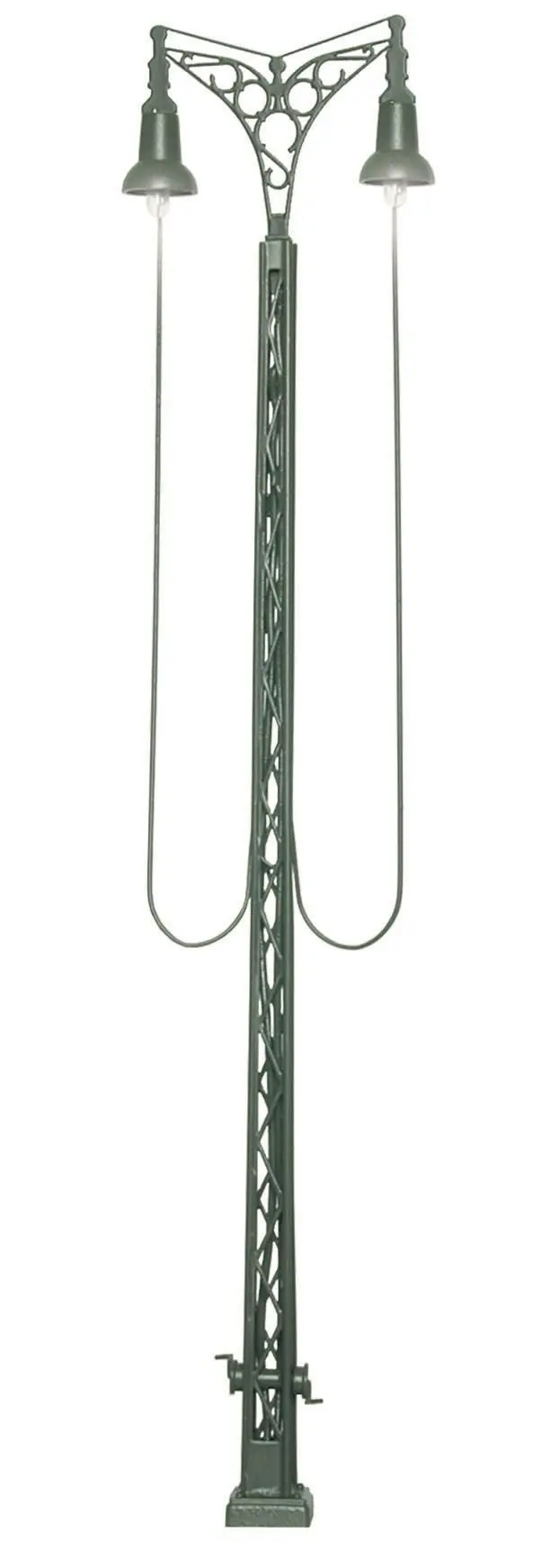 Viessmann 6390 - Gittermastleuchte zweiflammig H0 1:87