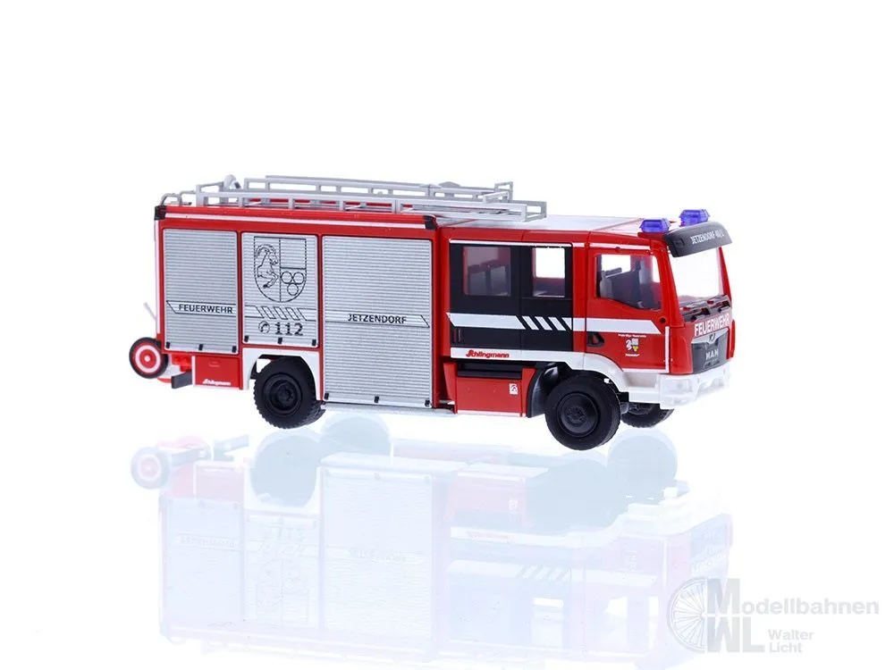 Rietze 72980 - Schlingmann Varus MAN HLF FW Jetzendorf H0 1:87