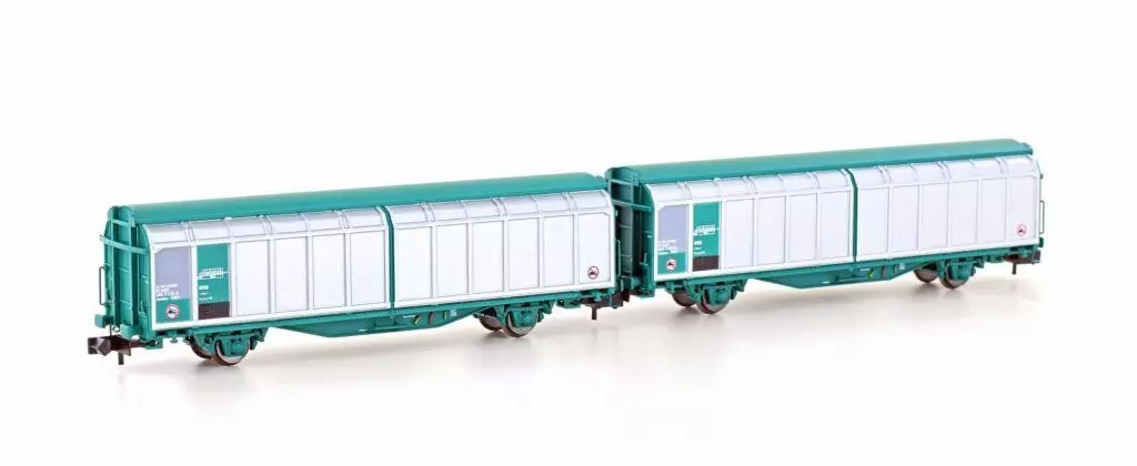 Hobbytrain 24682 - Schiebewandwagen Set SNCF Ep.V/VI 2.tlg. N 1:160