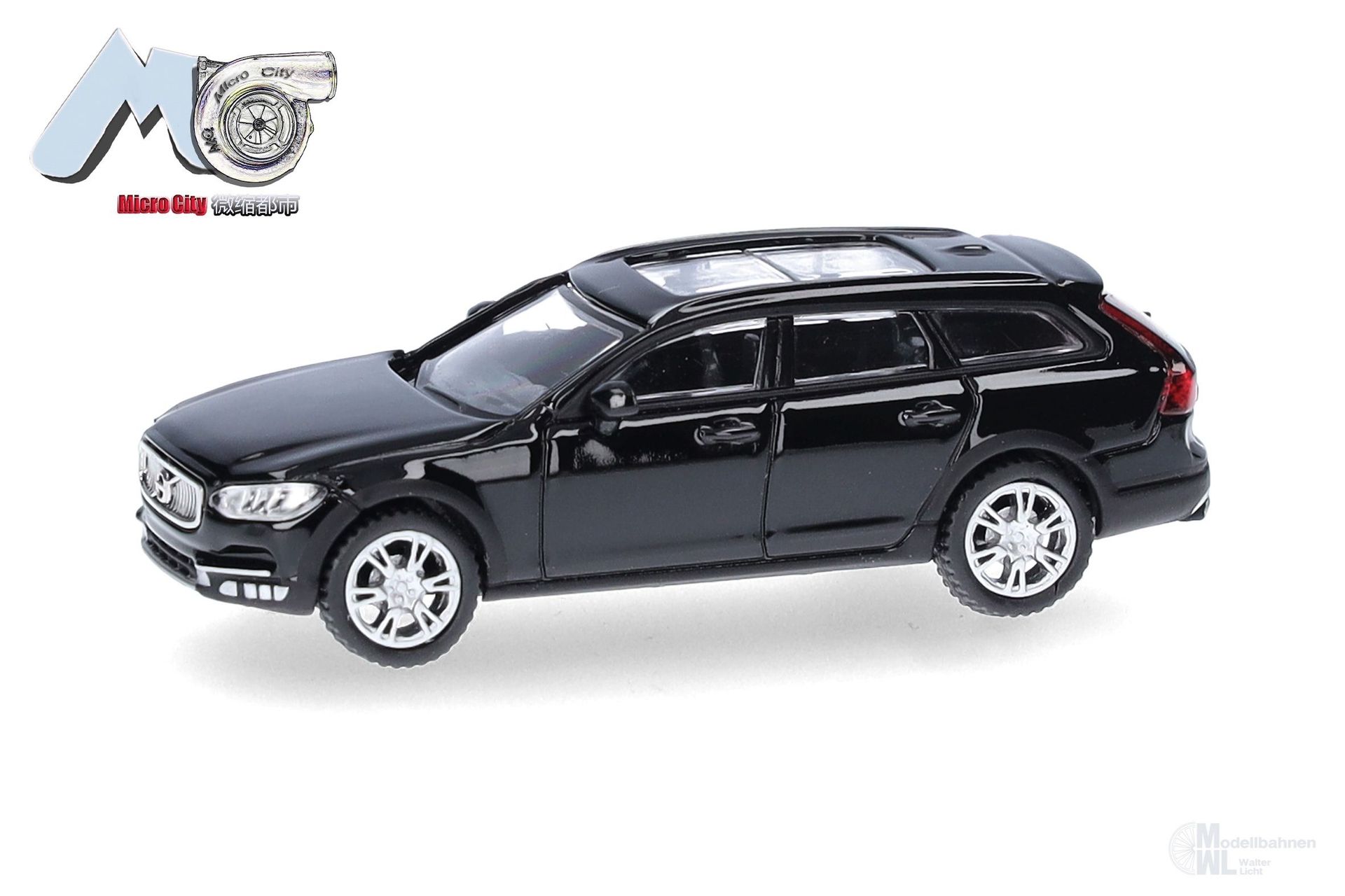 Herpa 87MC000032 - Volvo V90 schwarz (ab 2017) H0 1:87