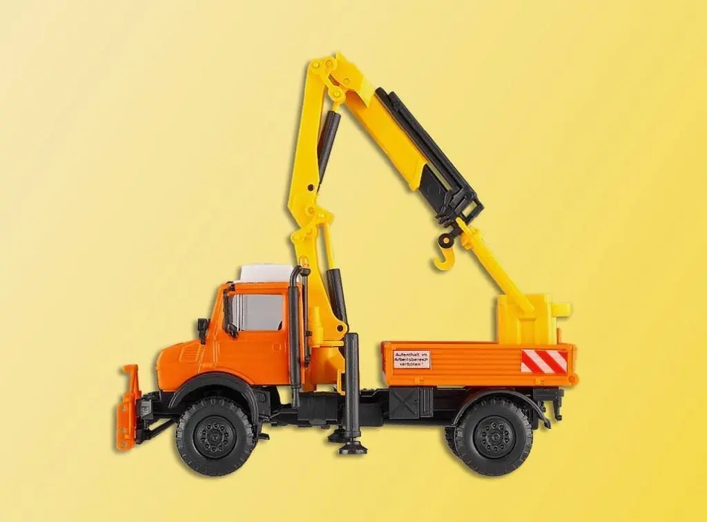 Kibri 15005 - UNIMOG mit Arbeitskran und Korb H0 1:87