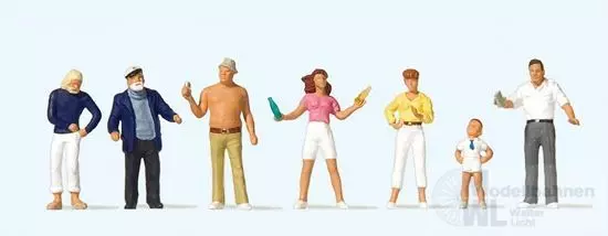 Preiser 10690 - Am Kiosk H0 1:87