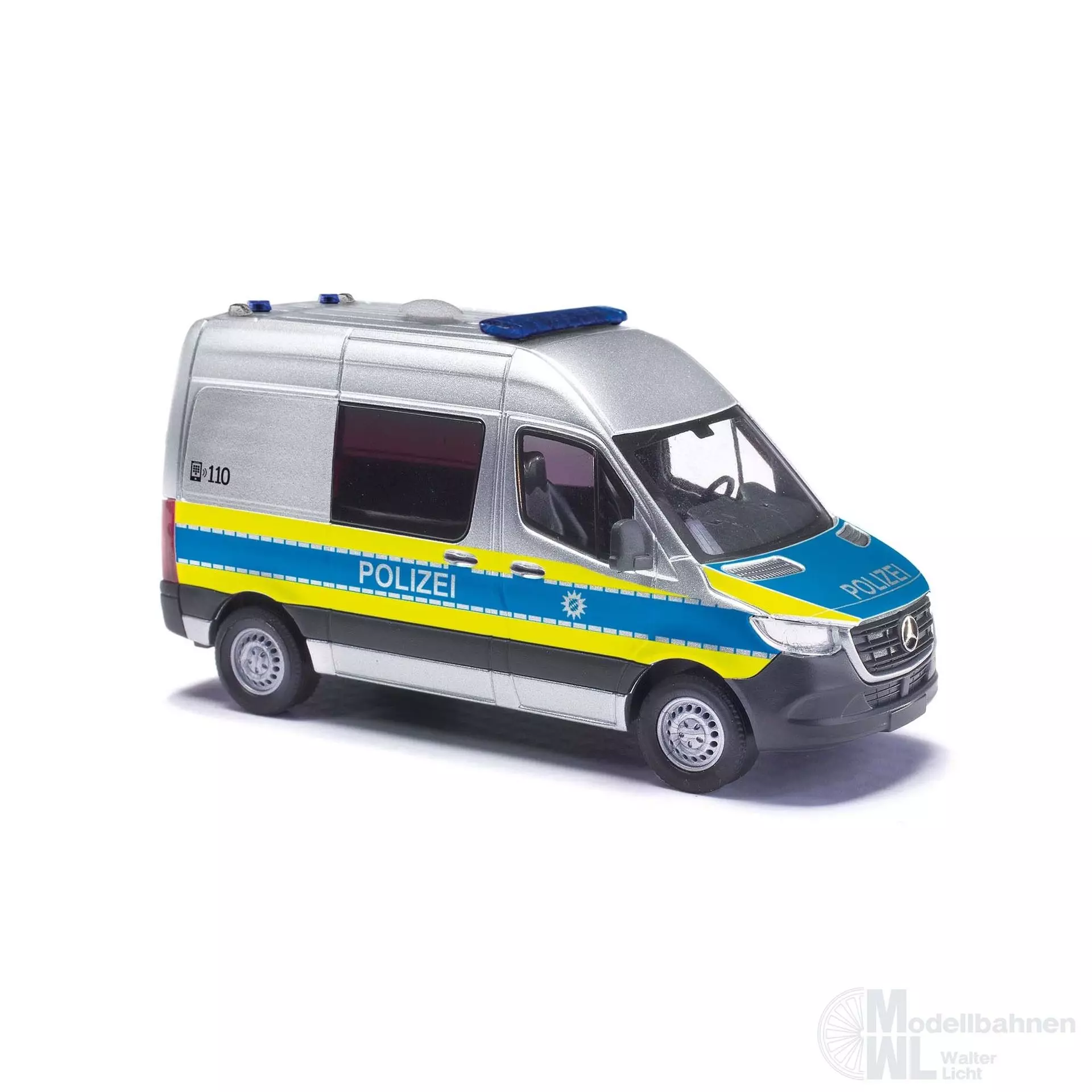 Busch 54059 - Mercedes Sprinter Polizei München H0 1:87