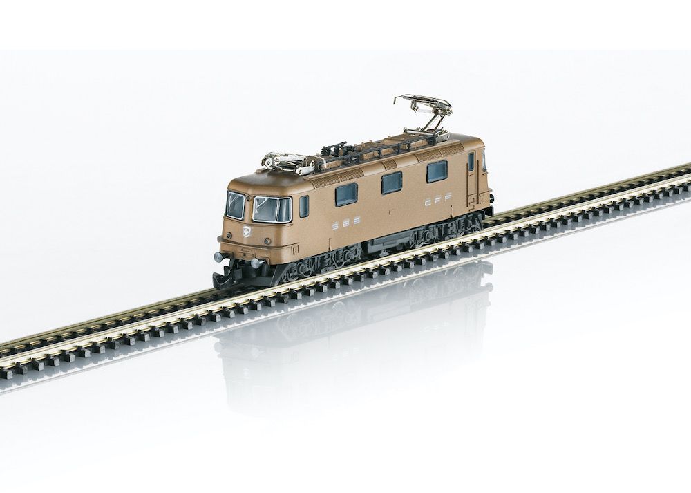 Märklin 88597 - E-Lok Re 4/4II ECHTBRONZE Z 1:220 Märklin 88597 - E-Lok Re 4/4II ECHTBRONZE Z 1:220