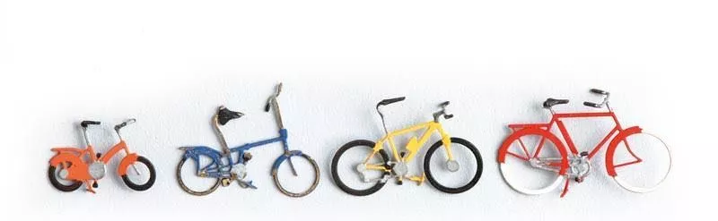 ARTITEC b.v. 387.01 - Fahrräder MODERN H0 1:87