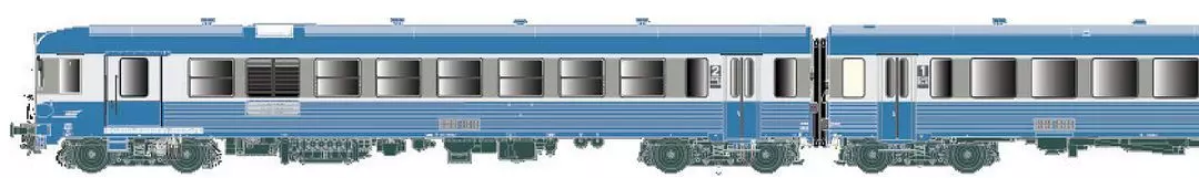 LS Models 11526 - Triebzug X 4900 SNCF Ep.V 2.tlg. H0/WS