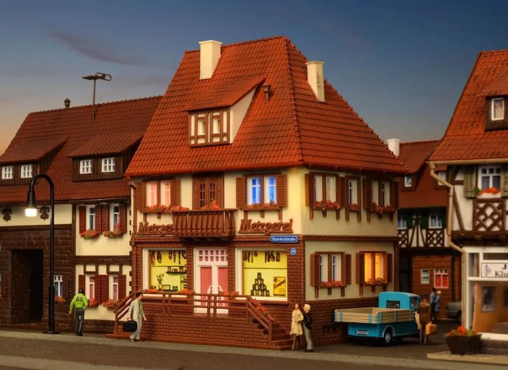 Vollmer 43674 - Metzgerei Bahnhofstraße 19 H0 1:87