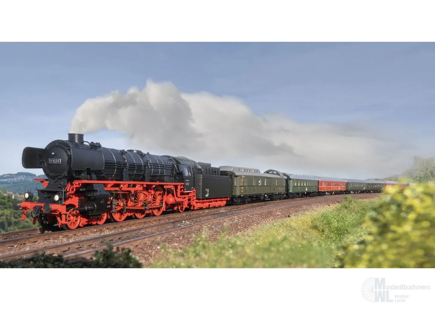 Märklin 39105 - Dampflok BR 01.10 DB Ep.III Neubau H0/WS Sound