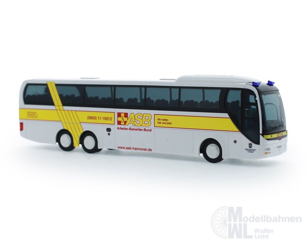 Rietze 64299 - MAN Lion´s Coach L ASB Hannover H0 1:87 Rietze 64299 - MAN Lion´s Coach L ASB Hannover H0 1:87