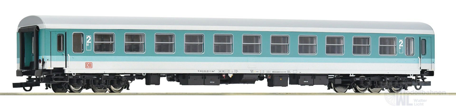 Roco 74810 - Personenwagen DB Ep.V 2.Kl. Bom280 DB-Regio H0/GL
