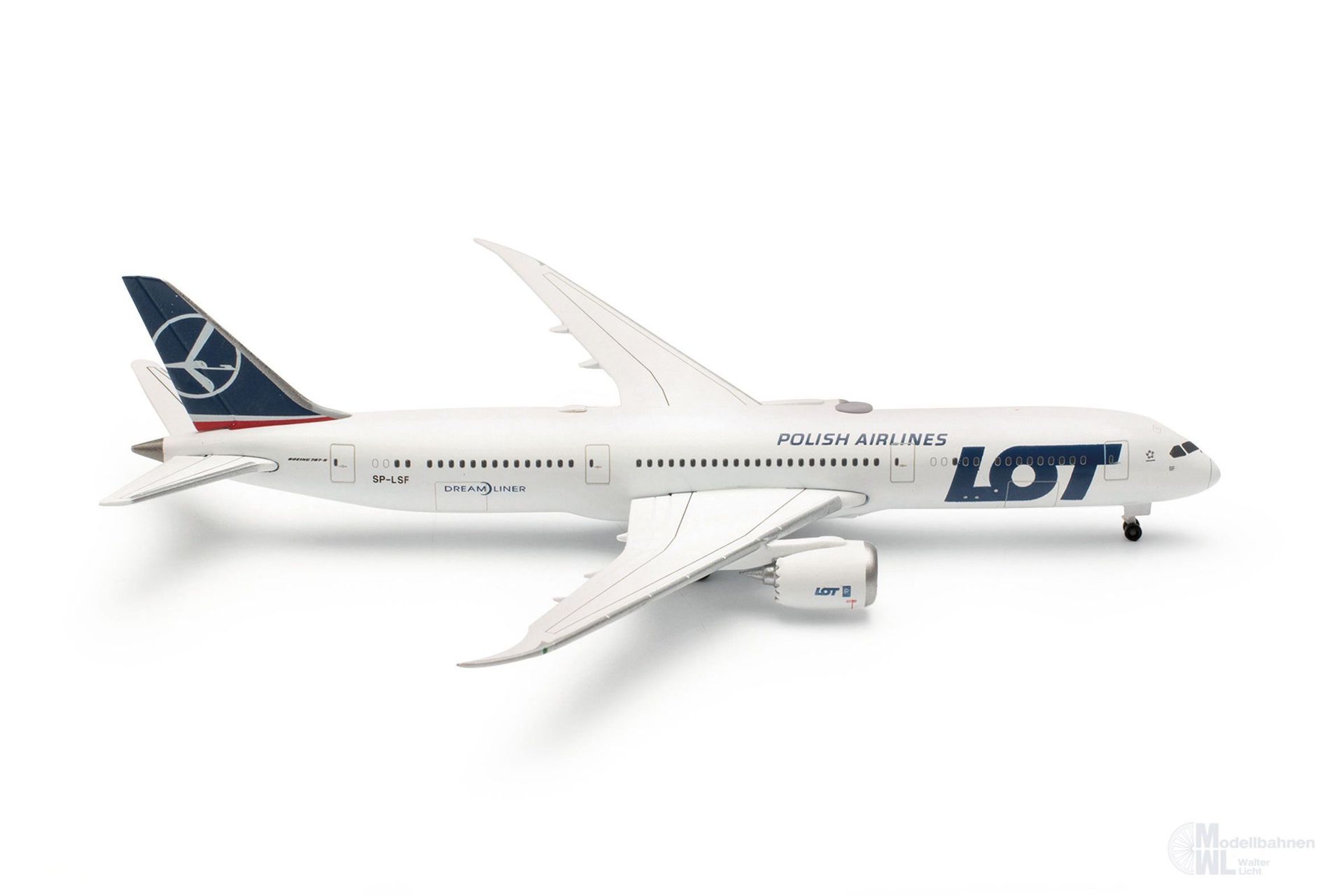 Herpa 536646-001 - Boeing 787-9 LOT Polish Airlines 1:500