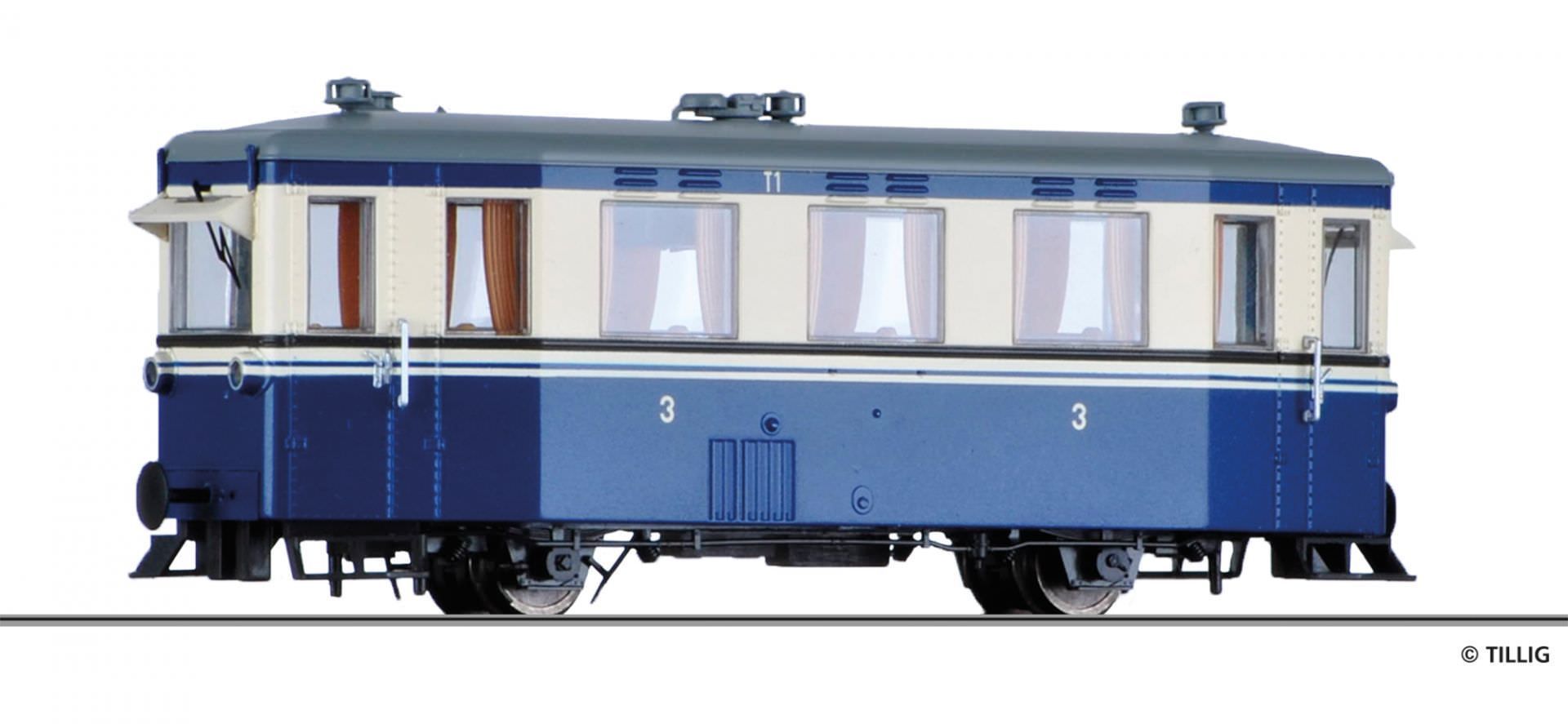 Tillig 02941 - Triebwagen VT 133 522 MEG Ep.III H0m Tillig 02941 - Triebwagen VT 133 522 MEG Ep.III H0m