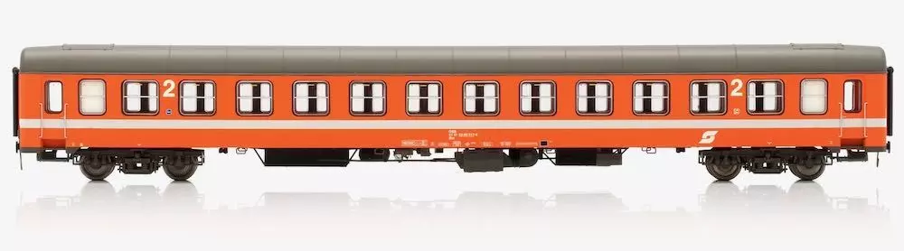 Jägerndorfer Modellbahn 91030 - Personenwagen ÖBB Ep.IV UIC-X Vorserie H0/GL