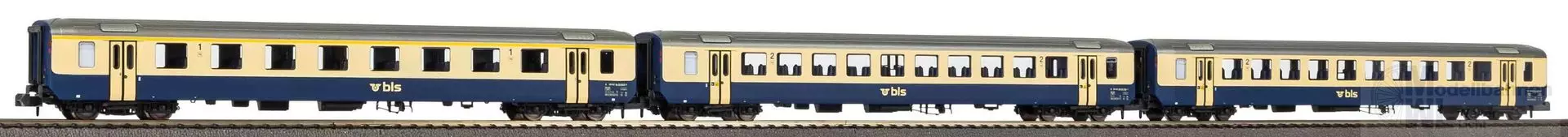 Piko 94461 - Personenwagen Set BLS Ep.V EW I 3.tlg. N 1:160