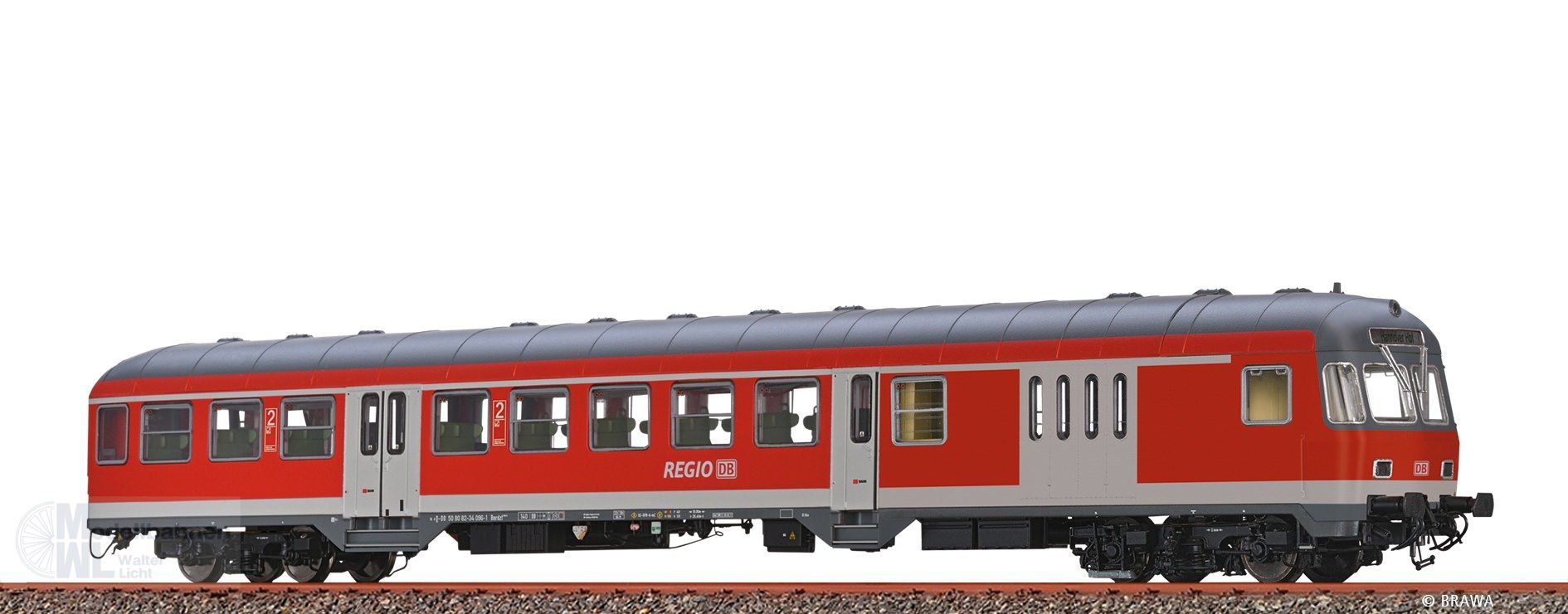 Brawa 46655 - Steuerwagen DB Ep.VI Bnrdzf 463.0 H0/GL BASIC Brawa 46655 - Steuerwagen DB Ep.VI Bnrdzf 463.0 H0/GL BASIC