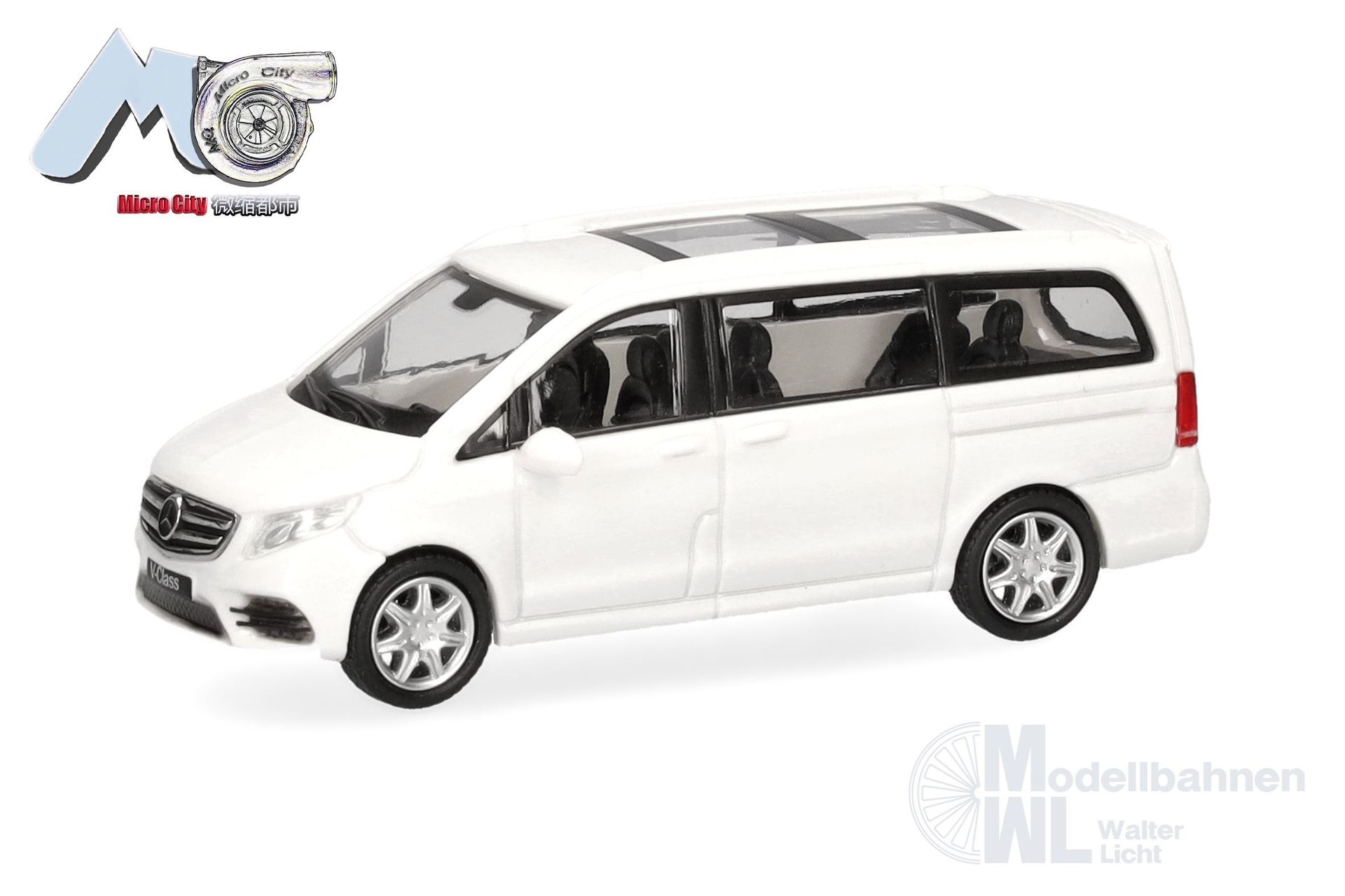 Herpa 87MC000077 - Mercedes-Benz V-Klasse weiß H0 1:87