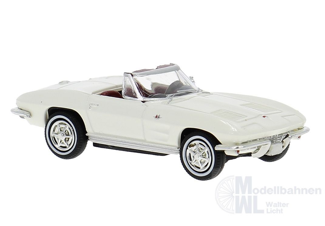 Brekina 18031 - Chevrolet Corvette C2 in weiß offen H0 1:87 Brekina 18031 - Chevrolet Corvette C2 in weiß offen H0 1:87