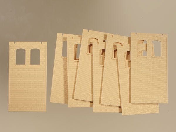 Auhagen 80621 - Wände 2410G gelb H0 1:87