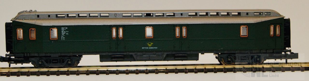 Roco 2260 - ROCO - Hecht Bahnpostwagen DB N 1:160