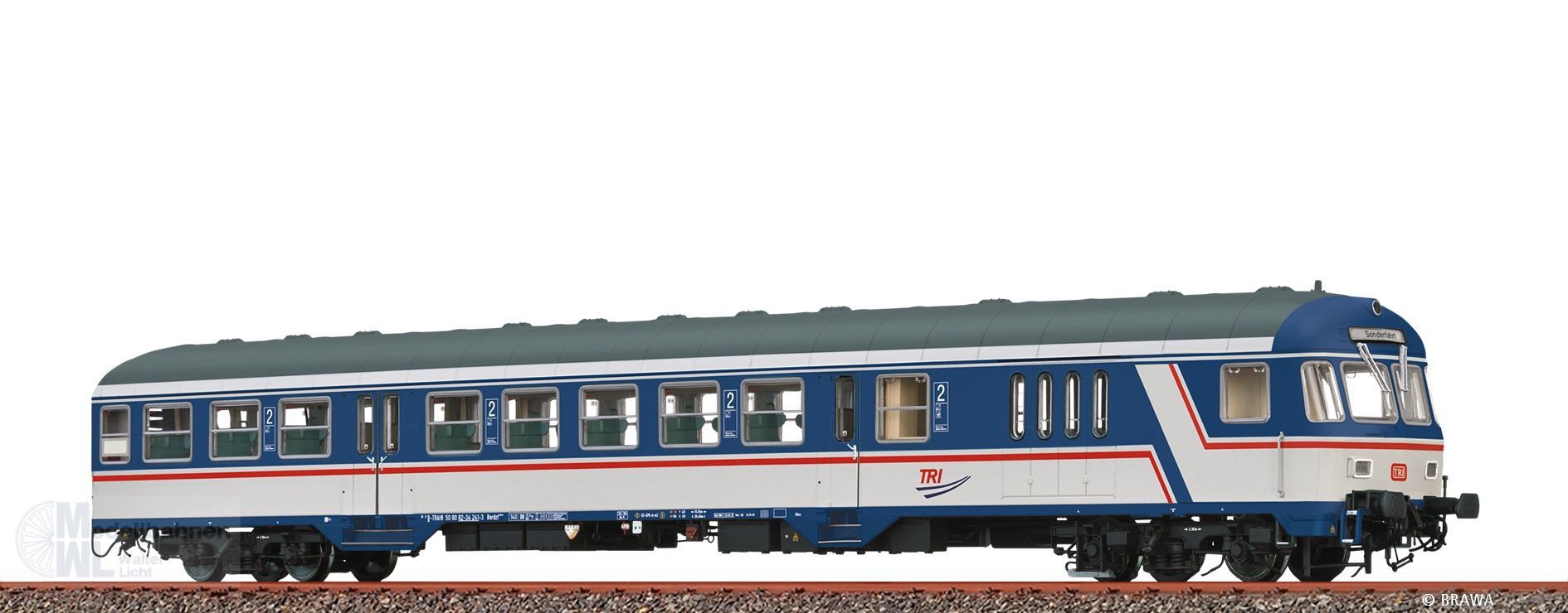 Brawa 46631 - Steuerwagen TRI Ep.VI Bnrdzf463.0 H0/GL BASIC Brawa 46631 - Steuerwagen TRI Ep.VI Bnrdzf463.0 H0/GL BASIC