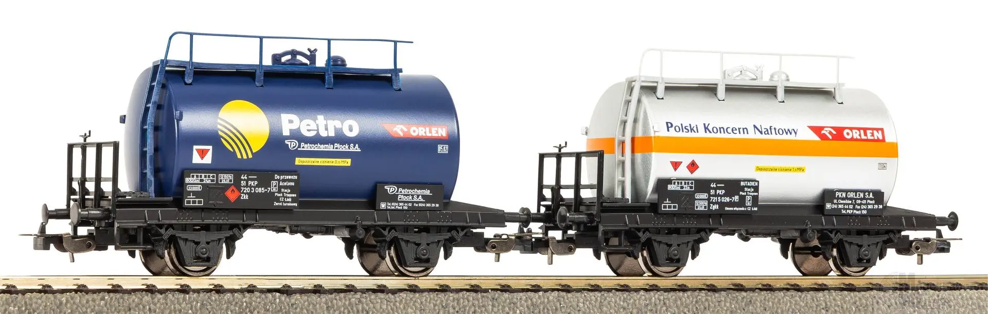 Piko 28347 - Kesselwagen Set PKP Ep.V 2.tlg. H0/GL
