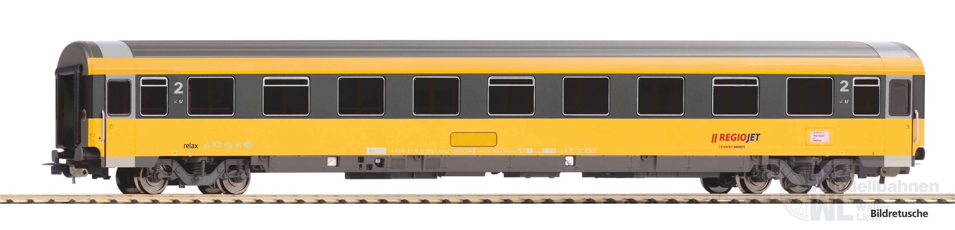 Piko 59659 - Personenwagen Regiojet Ep.VI Eurofima H0/GL Piko 59659 - Personenwagen Regiojet Ep.VI Eurofima H0/GL