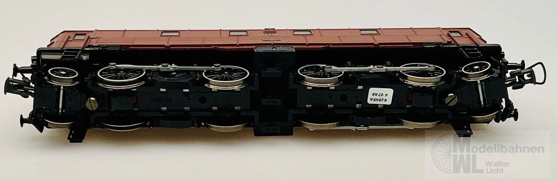 Roco 62545 - Roco - E-Lok Be 4/6 SBB 12320 braun mit Stirntür H0/GL