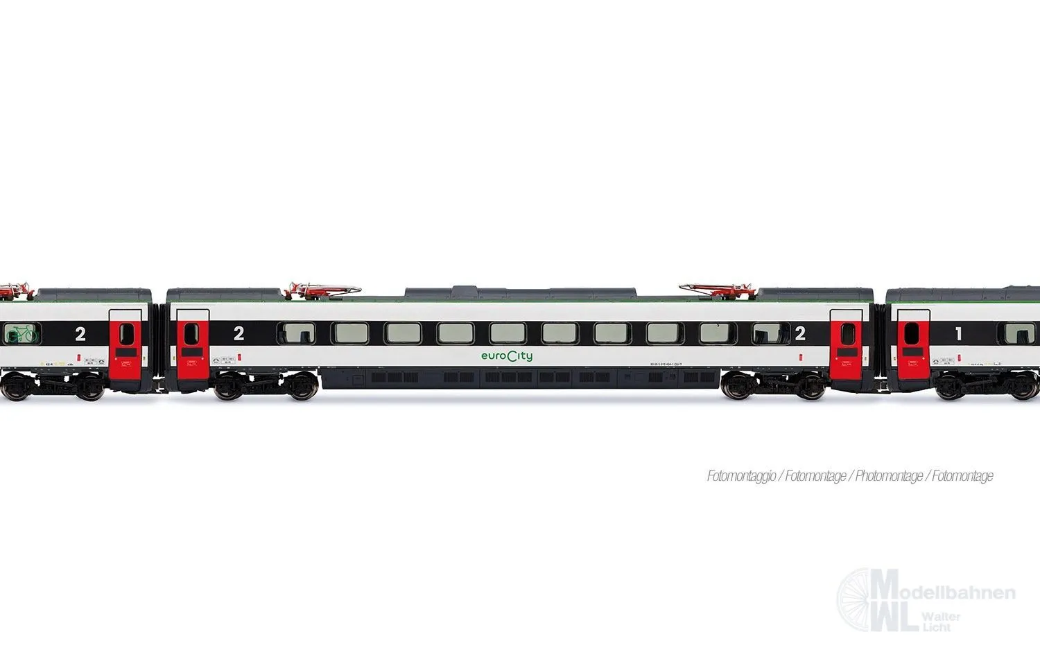 Lima 1682 - Triebzug ETR 610 FS Trenitalia Ep.VI 4.tlg. H0/GL