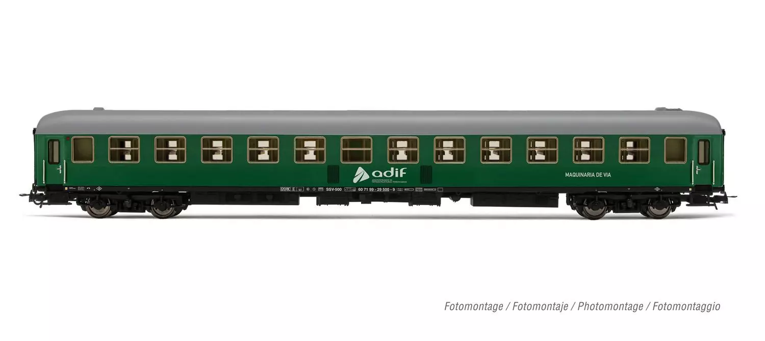 Electrotren 4018 - Personenwagen ADIF Ep.VI SSV-500 H0/GL