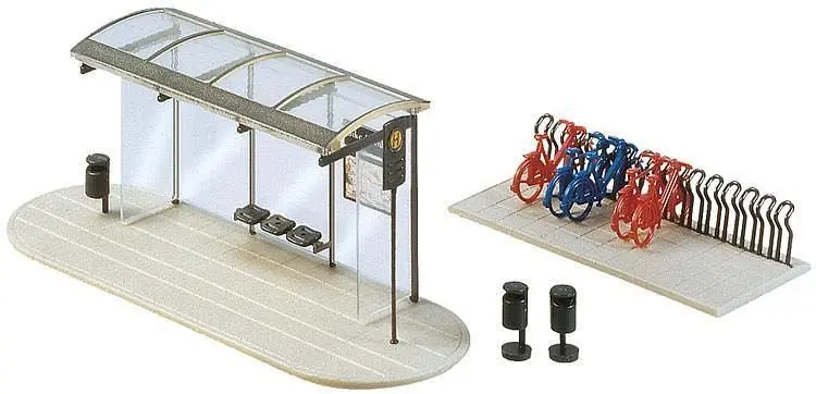 Faller 180553 - Haltestellen City Compact H0 1:87