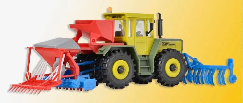 Kibri 10702 - Mercedes-Benz Trac mit Säkombination H0 1:87
