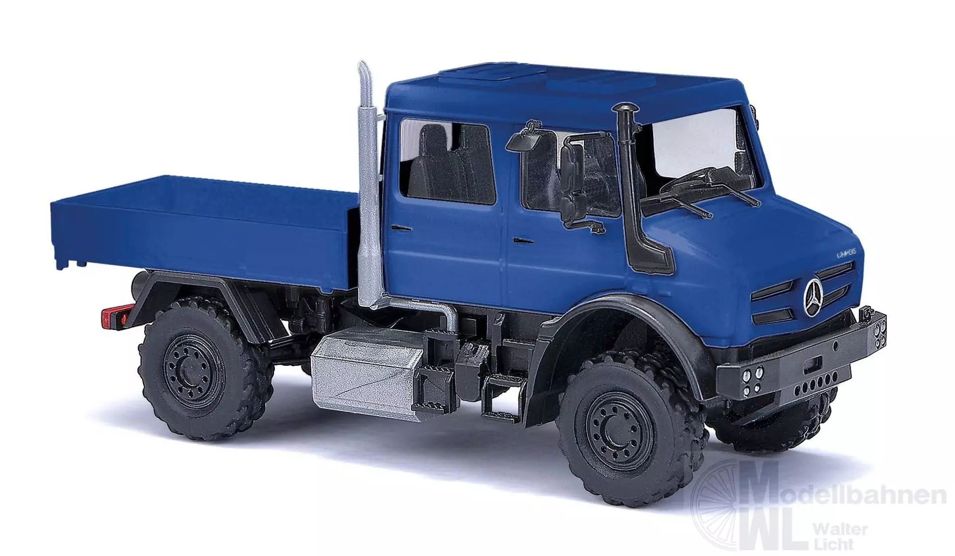 Busch 51082 - Unimog U 5023 Doppelkabine blau H0 1:87