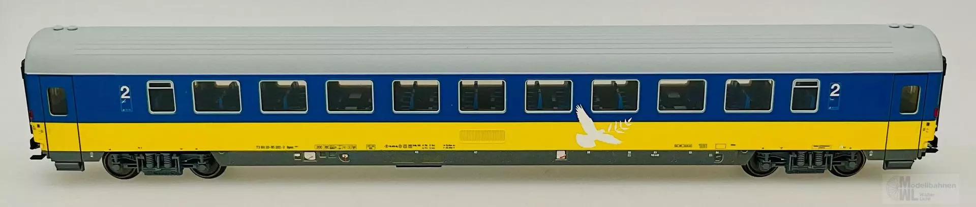 Märklin 43763 - MÄRKLIN - Personenwagen Spende (Ukraine) H0/WS
