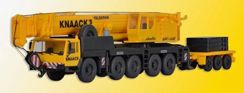 Kibri 13002 - LIEBHERR Teleskop-Autokran LTM 1160/2 mit Gegengewichtanhänger H0 1:87