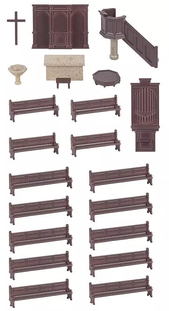 Faller 180346 - Kirchenausstattungs-Set H0 1:87